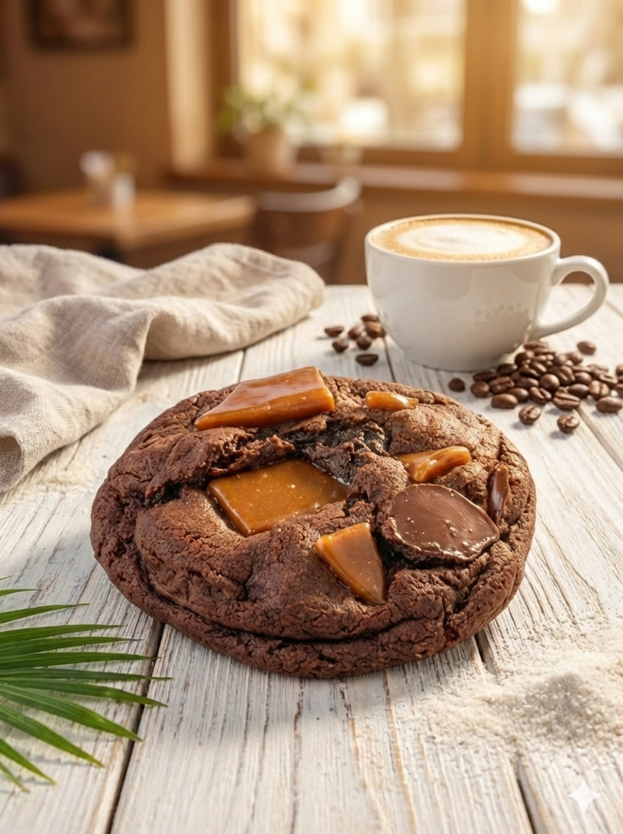 Double Chocolate Toffee Cookie